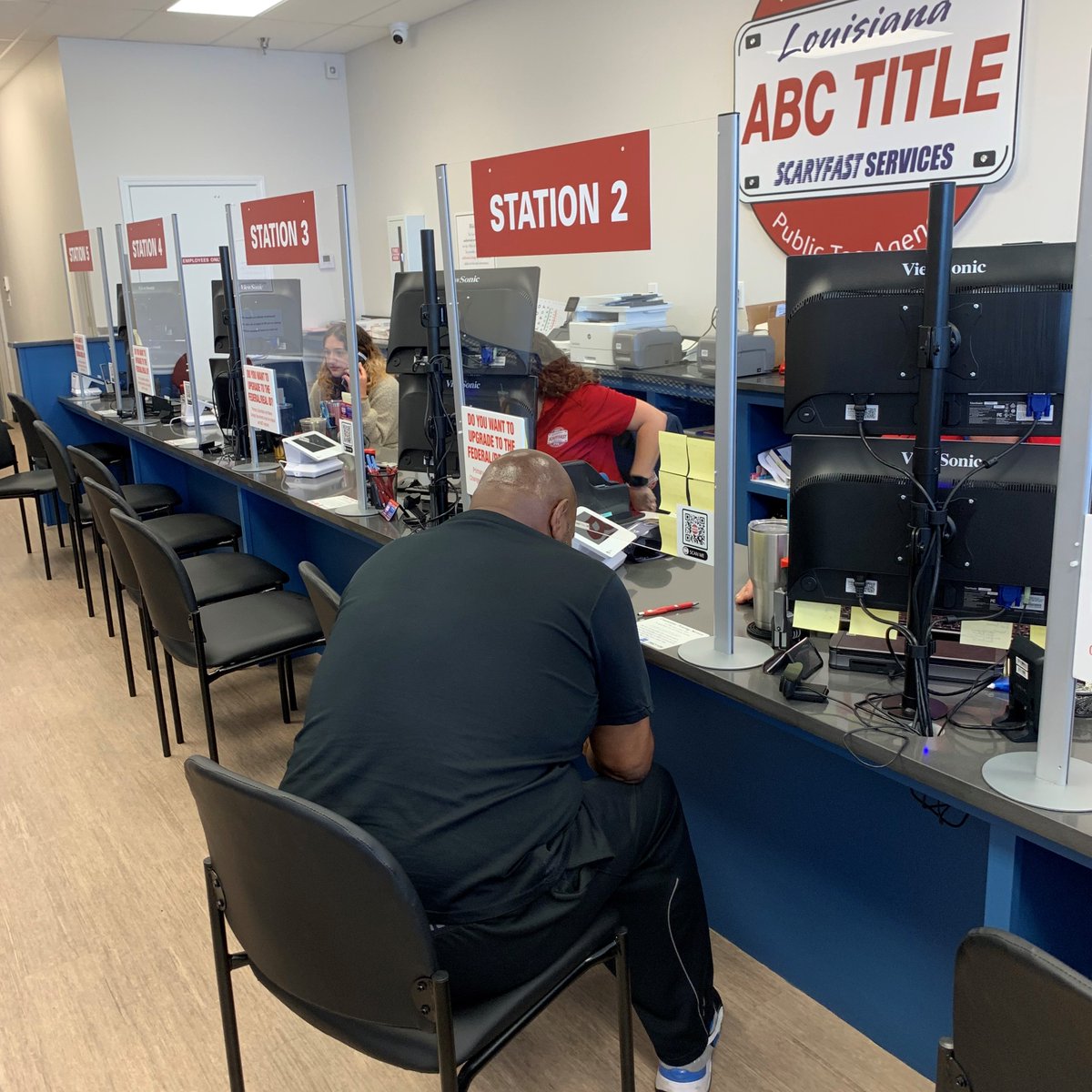 abcchalmette's tweet photo. WE'RE OPEN! 🎉Huge thanks to everyone that showed up to our ABC Title of Chalmette Grand Opening!
#abctitle #chalmette #dmv #notary #louisiana https://t.co/HyV1YkiQSK