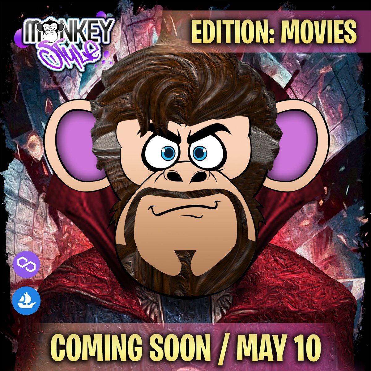 🔥🔥"MANKEY STYLE"🔥🔥
launching 10 May - 2022
<a href="/ParasHQ/">Paras 🟩🟧</a>
linktr.ee/shibakustyle

#NFTs #NFT #nftcollectors #nftcollector #NFTCommunity #NFTdrop #NFTartist #NFTartist  #BAYC <a href="/BoredApeYC/">Bored Ape Yacht Club 🍌</a> 
 #NFTGiveaway #NFTProjects #opensea #art #collection #Collectibles #Giveaway #arte