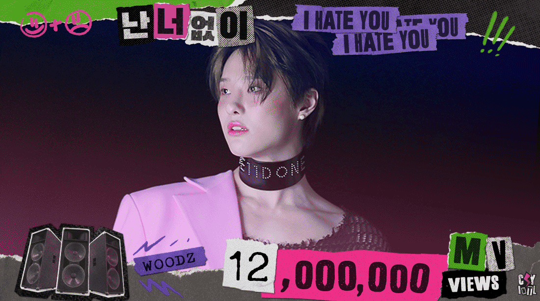 CSY_INTL's tweet photo. 📢 12M 'I HATE YOU' MV

Congratulations WOODZ and MOODZ! 🥳🥳 The #난너없이 MV has reached 12M views &amp; 103K likes on YouTube.

Keep going!! Up next, 13M ❤️‍🔥❤️‍🔥

🎥 https://t.co/vAAMwDoSvi

#WOODZ #조승연 #COLORFUL_TRAUMA #I_Hate_You @c_woodzofficial https://t.co/MWNkL3qh6D