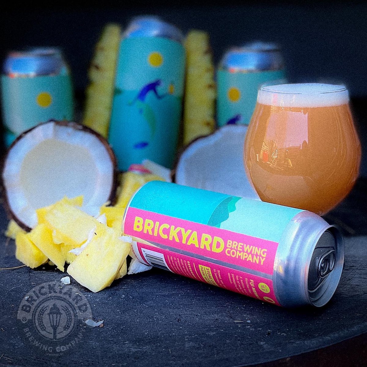 So much sunshine this week!  Getting excited for this release Friday at 11 AM.  FIJI MERMAID 🌴🌴 Pineapple, Guava &amp; Toasted Coconut Sour