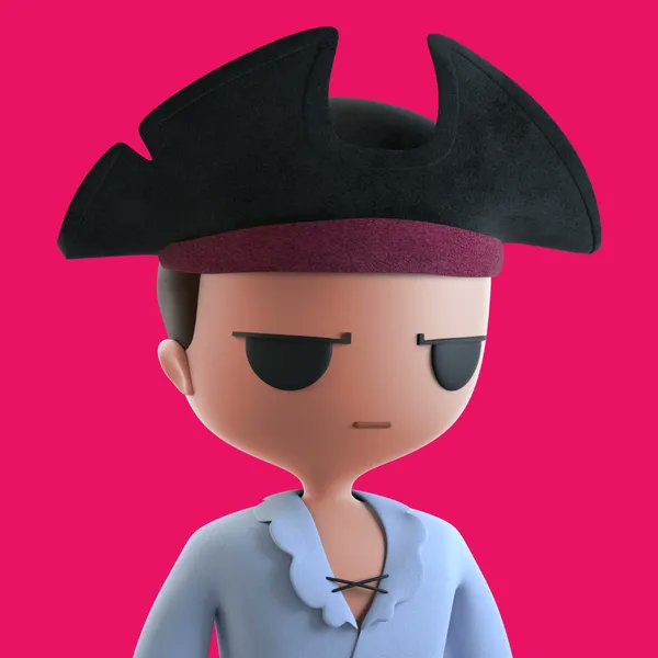 katunafam's tweet photo. Glad to be part of the nation @PiratesMeta https://t.co/T3zRnQoVuh