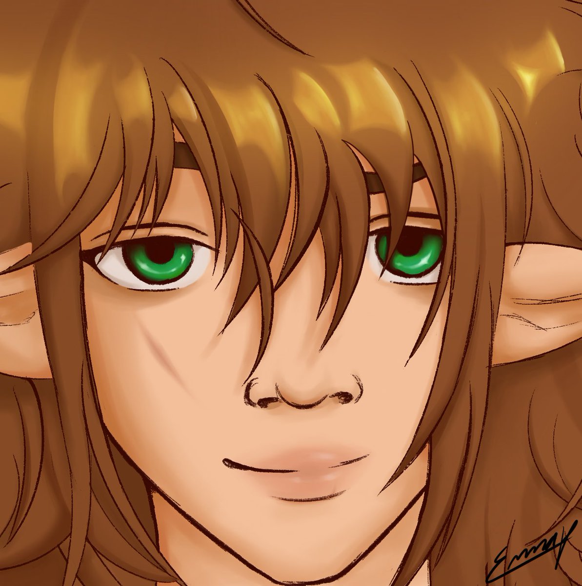 DigitalEmmap's tweet photo. I did another lil doodle 
#digitalart #animeboy #fantasyart https://t.co/0cjuoVsvHR