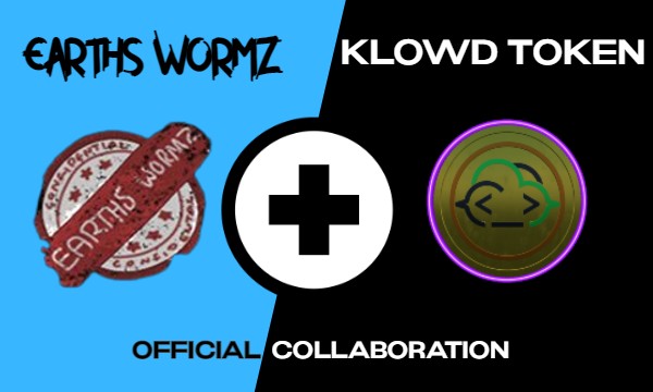 KlowdToken's tweet image. we are pleased to announce #Klowdtoken @earthswormz are collaborating, make sure you follow for up to date information! 👀

 #Crypto #indiegame #NFT #NFTGiveaway #gamedevelopment