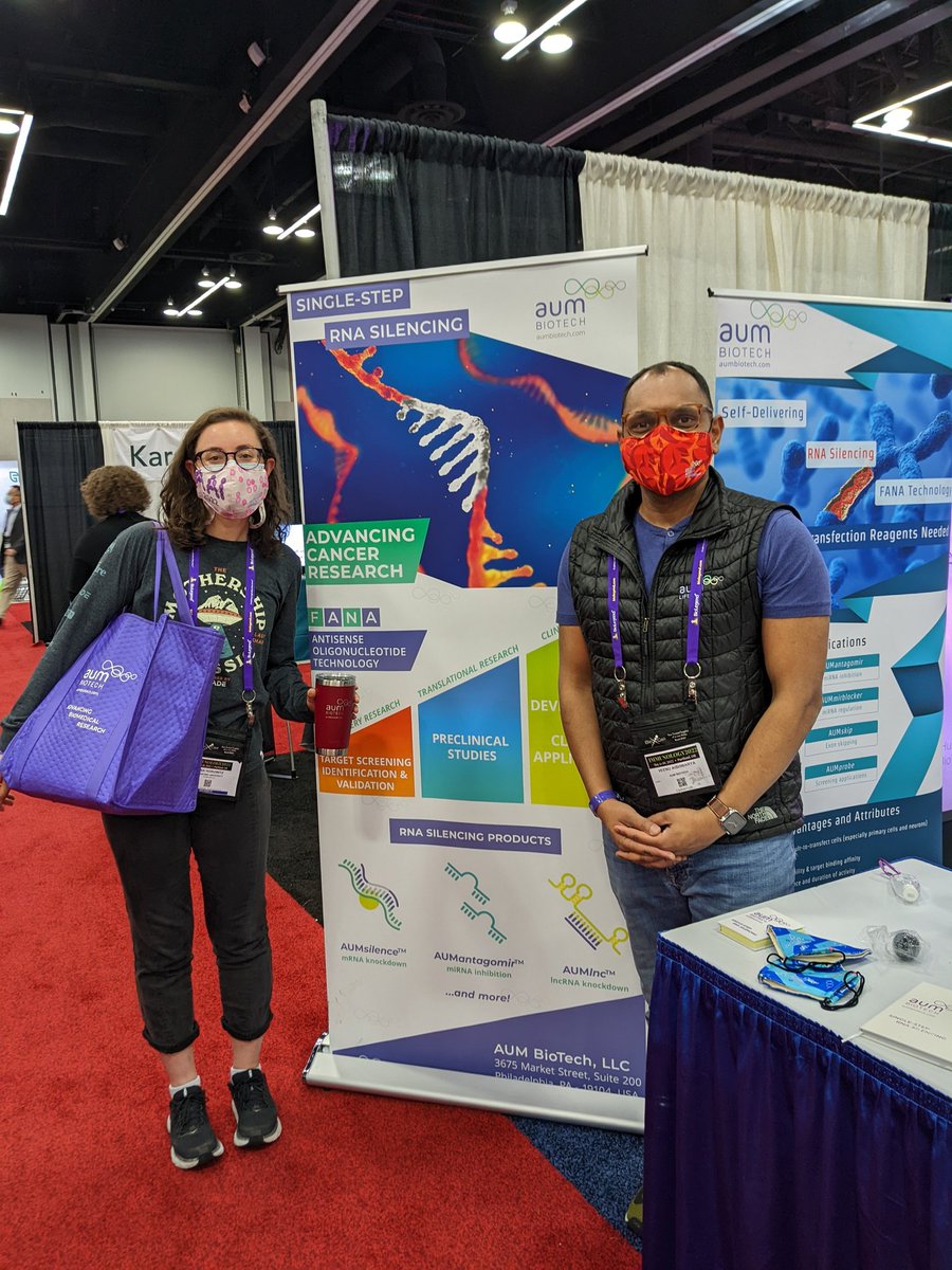 余杭区 (@ninabhorowitz) on Twitter photo Learning about some cool science - <a href="/aumbiotech/">AUM BioTech</a> does RNA silencing without added transfection reagents! Tons of applications for cancer immunotherapy. 🤓 #AAI2022 #immunology2022 Learning about some cool science - <a href="/aumbiotech/">AUM BioTech</a> does RNA silencing without added transfection reagents! Tons of applications for cancer immunotherapy. 🤓 #AAI2022 #immunology2022