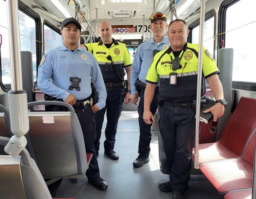 sdmts's tweet photo. #DidYouKnow The Bus Enforcement Special Team (BEST) launched last year to help add extra security support to bus operators &amp; riders. You can text security dispatch directly at 619-318-1338 for assistance. Provide them your bus number, route, direction of travel &amp; location. https://t.co/Ii4Tpwe0yr