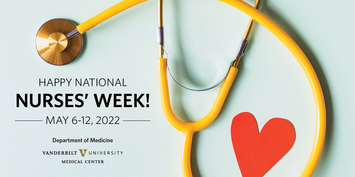 Happy National Nurses' Week! The Department of Medicine would like to extend its deepest gratitude to the nurses in each of our divisions who go above and beyond every day to ensure that our patients receive exceptional care. Today and every day, thank you for everything you do!