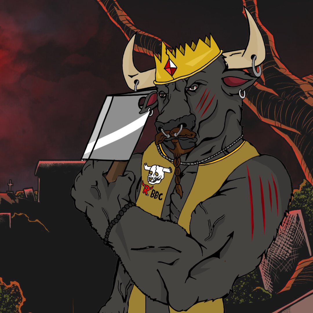 RippedbullCClub's tweet photo. Chop Chop !! Our Butcher is here so who's ready for a BEEF !!

#RBCC #NFT #NFTCommuntiy #openseanfts #SneakPeek #LFG https://t.co/keEnKcDaOZ