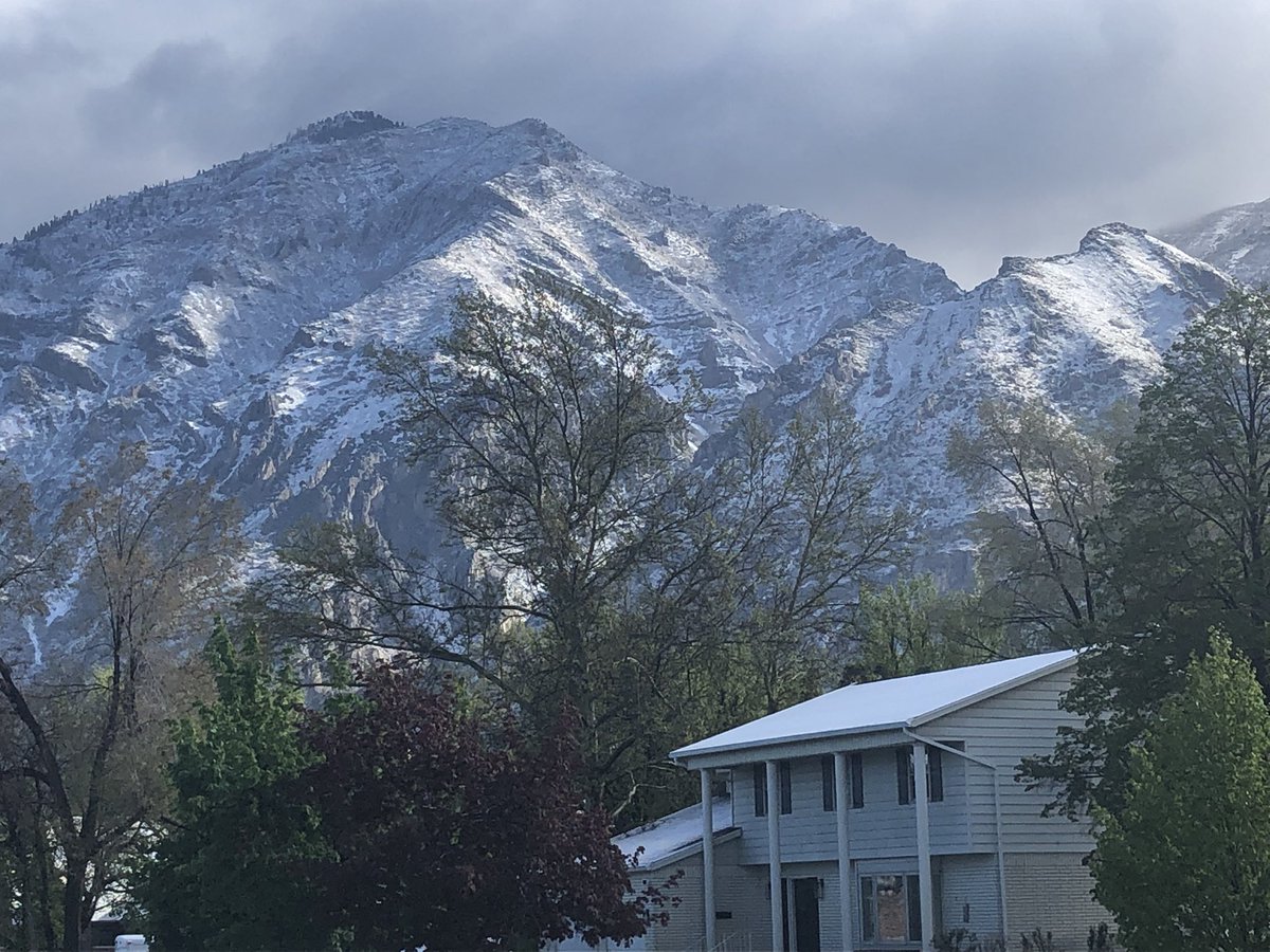 JTMayhew_'s tweet photo. Winter above, Spring below. I love living in Utah! https://t.co/ZOJSgVin9c