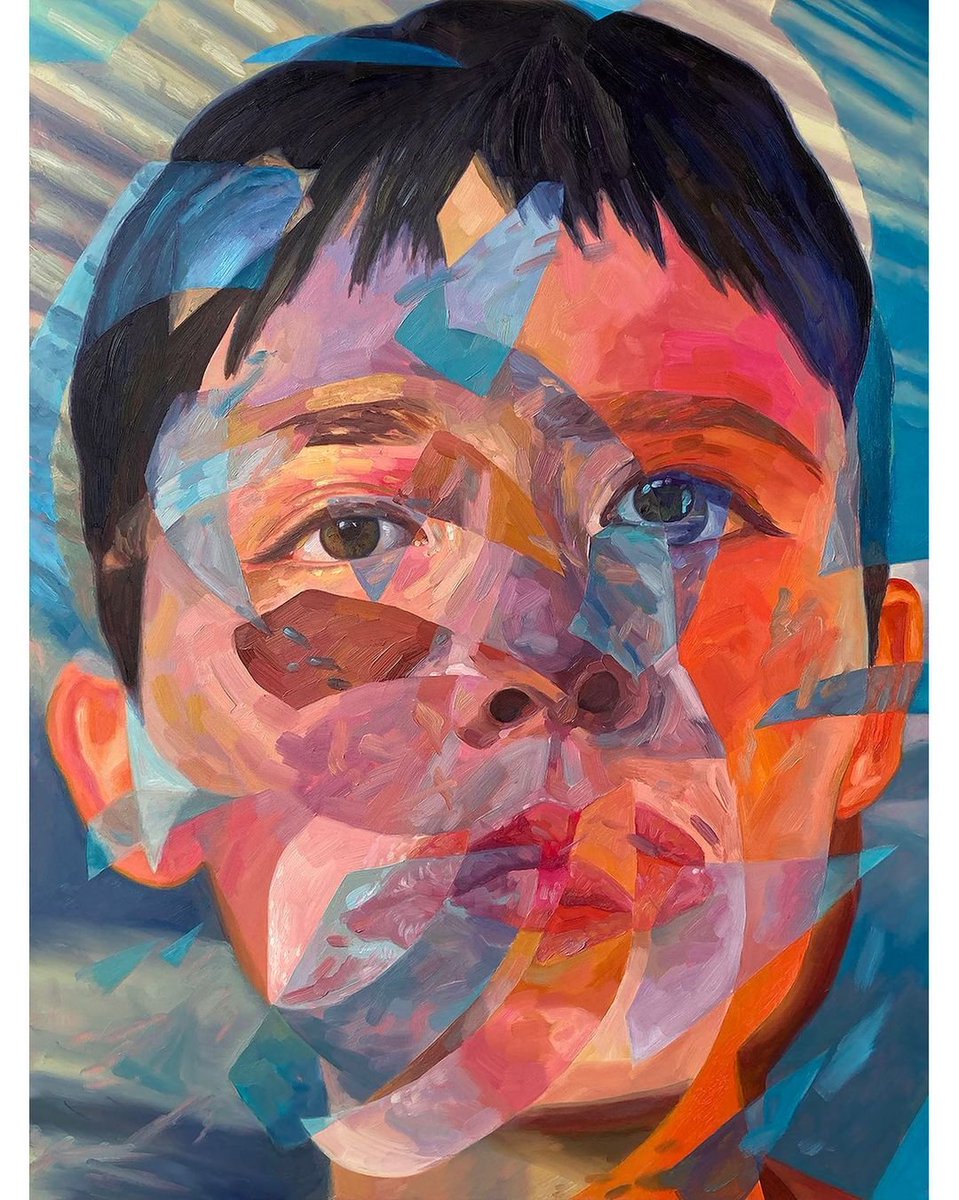 printclubroc's tweet photo. Melissa Huang Art
👁 oil on panel, 24” x 18”, 2022 👁
#painting #oilpainting #surrealism #glitch #feministart #feministartist #beautifulbizarre #lowbrowpainting #lowbrowart #popsurrealism #surrealpainting #glitchart #glitchfeminism #glitchgirls #georgiaartist #painter https://t.co/bpk5woRUNm