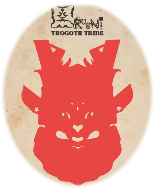 Real_NFT_'s tweet photo. I'm Gothtlach, the Chief of the Thogoth tribe. 

“The creative urge is the demon that will not accept anything second rate.”

The TGrugni collection is officially listed on APENFT marketplace. 

https://t.co/hkLxvsXYBH

https://t.co/PMQi6WgTwa https://t.co/rzz4ZsHaIJ