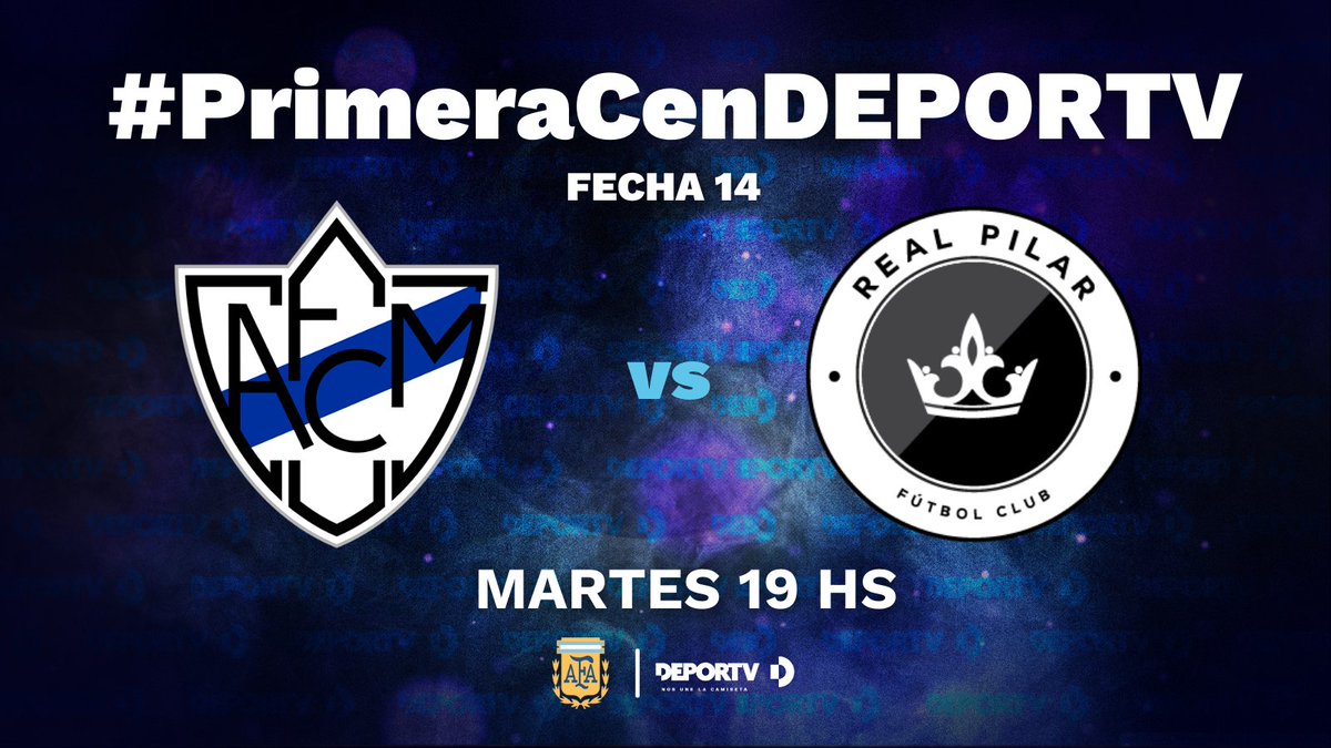 MAÑANA | #FUTBOLenDEPORTV Juegan el puntero y el escolta.

🏆 Apertura - Fecha 14

🗓️19 hs

👕 <a href="/PrensaMidland/">Club Atlético Ferrocarril Midland</a> 🆚 @PilarFutbolC 

🎙️@fedperaltam / <a href="/IviRod_/">Ivi Rodríguez ✨ #IviRod</a> / <a href="/manuchasco/">Manu Chasco</a> / <a href="/AgusGalluzzo/">Agus Galluzzo</a>

🔴EN VIVO en📺 HD y plataformas digitales📱💻
🖥️