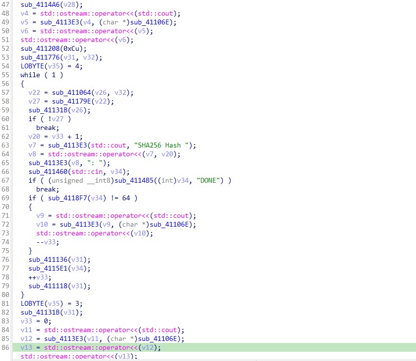 ale_sp_brazil's tweet photo. I started writing a new series about  C++ reversing (mainly focused on C++ Standard Library --containers, iterators and templates, in general) using short and educational programs. Of course, the reversing task is slightly harder... 

#reversing #reverseengineering #cpp #idapro https://t.co/K1yTRZGNIy