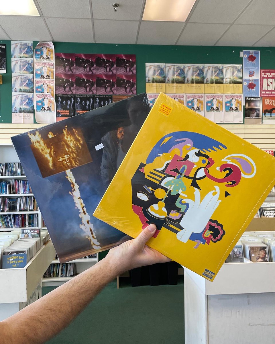 ozrecordsonline's tweet photo. We’ve also got some great restocks hitting the bins today 🤩 Tyler, the Creator, Waxahatchee, Kamasi Washington, and more! Come browse and pick a record until 7! Then head over to @DruidCityBrew for music bingo starting at 7 with your host @beanpeeples https://t.co/ocKM4rG9G6