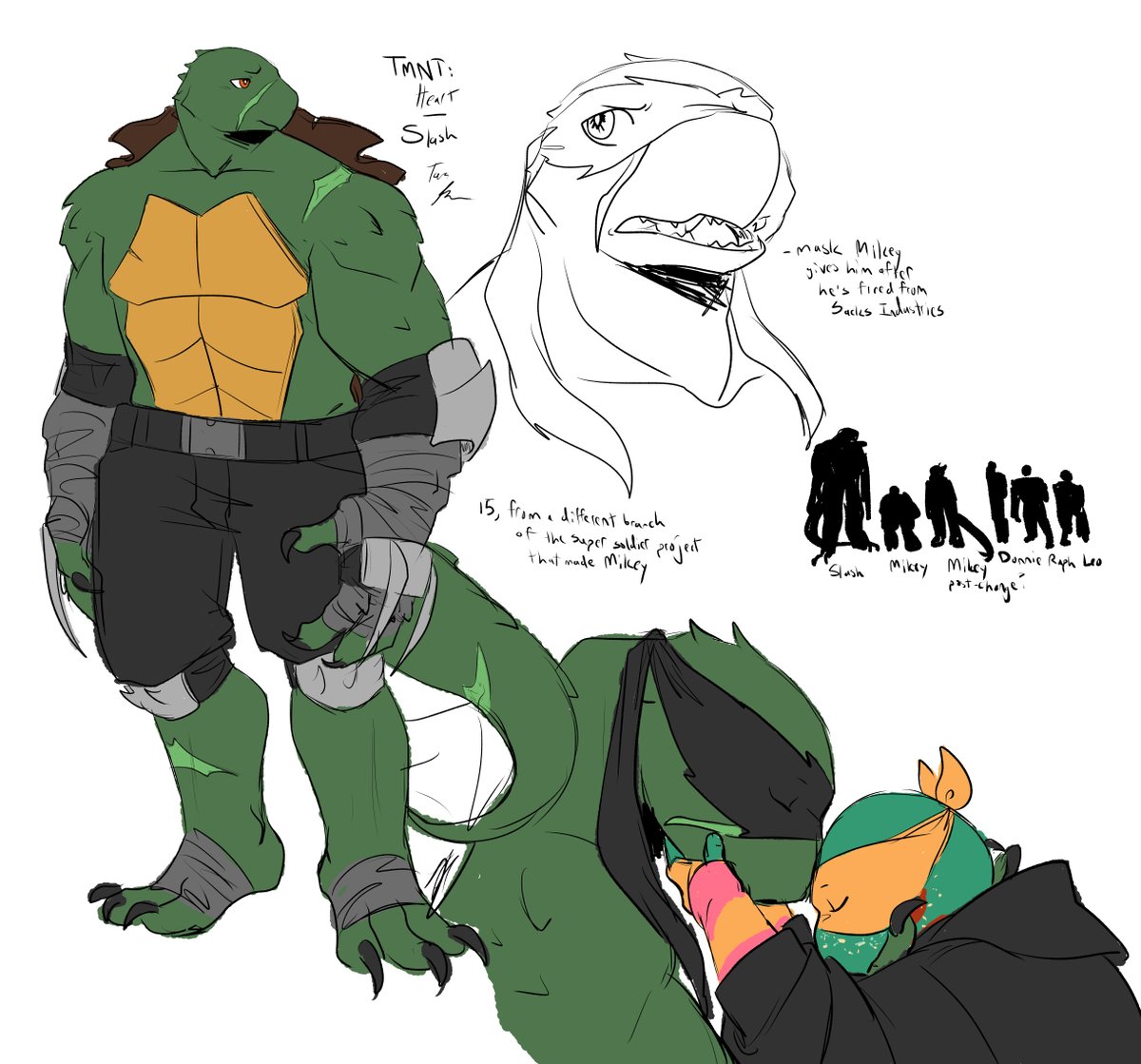 Tmnt 2012 Raph And Slash