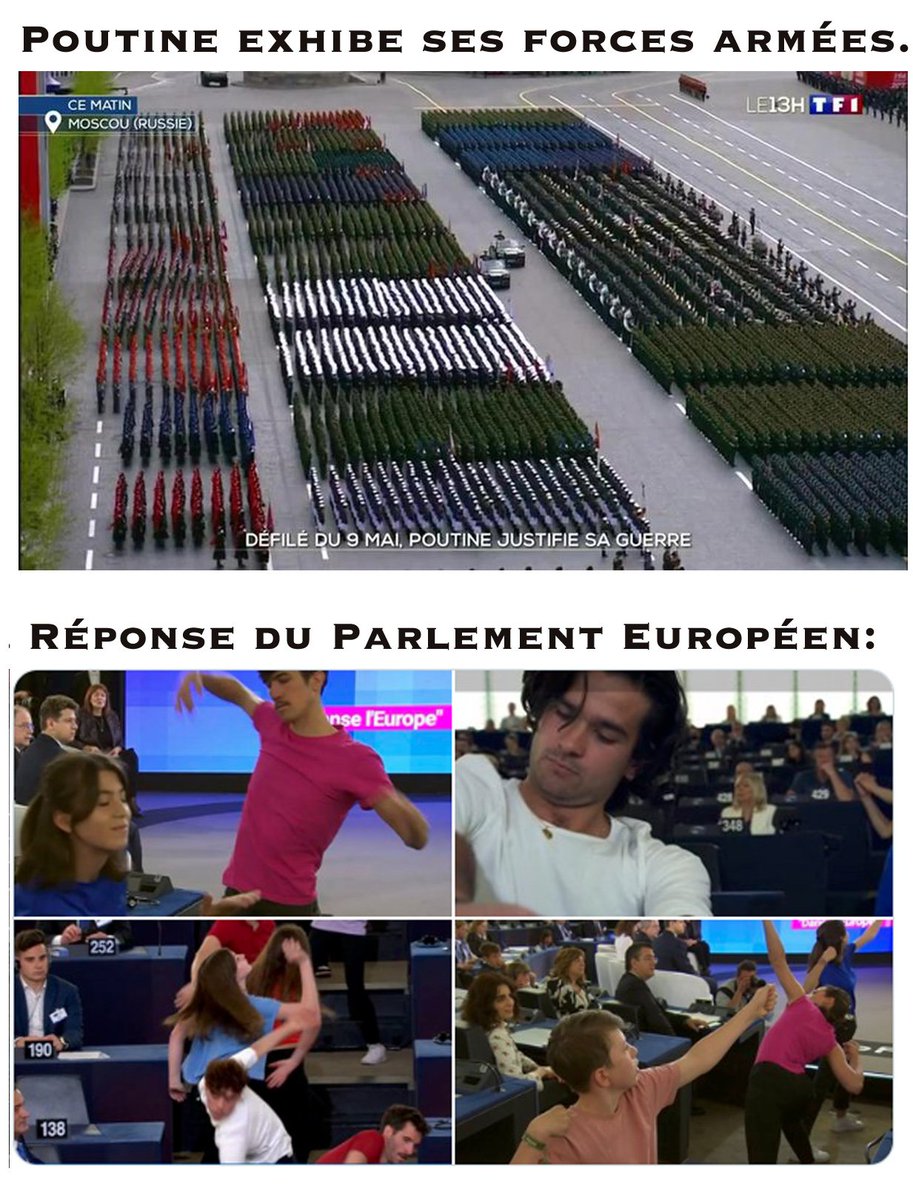 Opium1867's tweet photo. #ParlementEuropeen #avecnotreargent #Ukraine #9mai1945 #DanseDelEurope #LaDrogueCestMal #RIPdignity https://t.co/t00hXn2Qn1