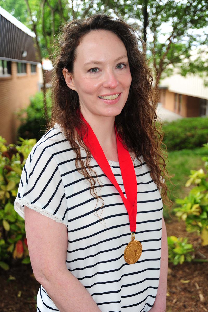 Katy Hardy, program director for the School of Humanities and Social Sciences, Arts &amp; Sciences Division, is the recipient of the 2022 Presidential Medallion for Instructional Excellence. She received the highest award presented to the TCTC faculty at spring convocation.