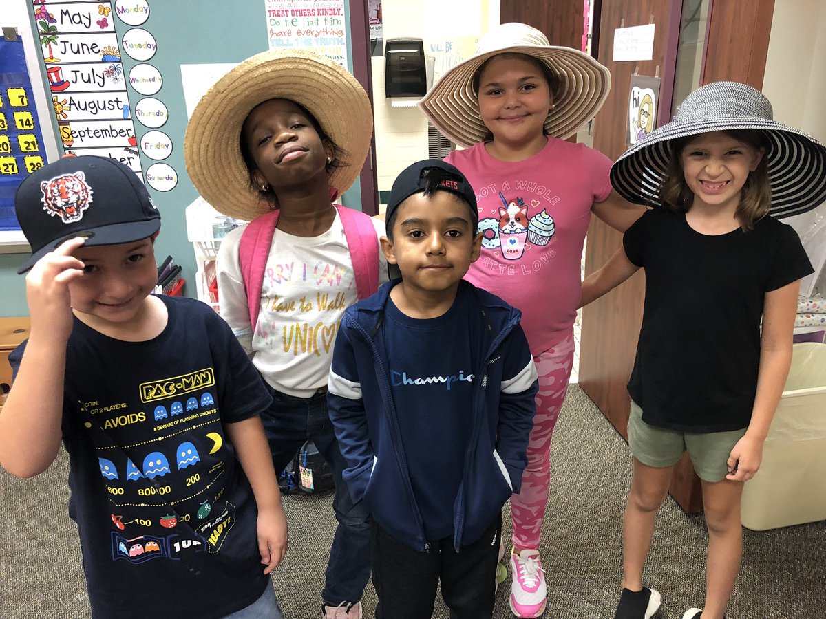 H is for hats!🧢 👒  <a href="/VelasquezLCISD/">Velasquez Elementary</a>  #abccountdowntosummer