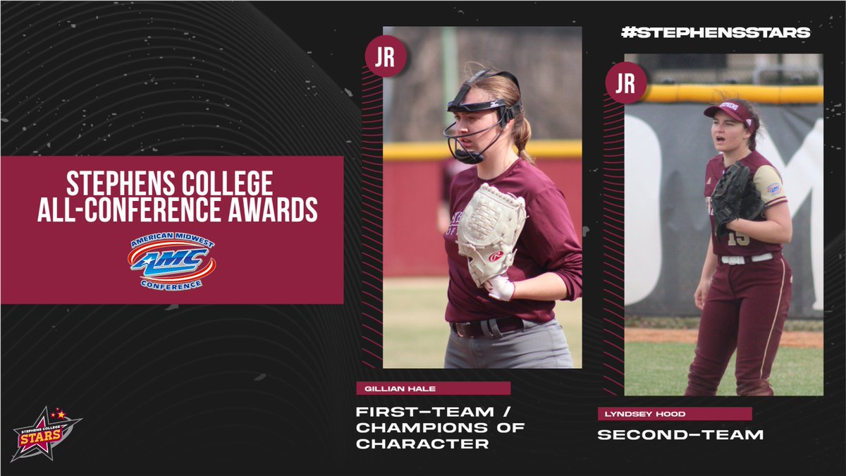 Congrats to Gillian and Lyndsey for their post-season recognition!!