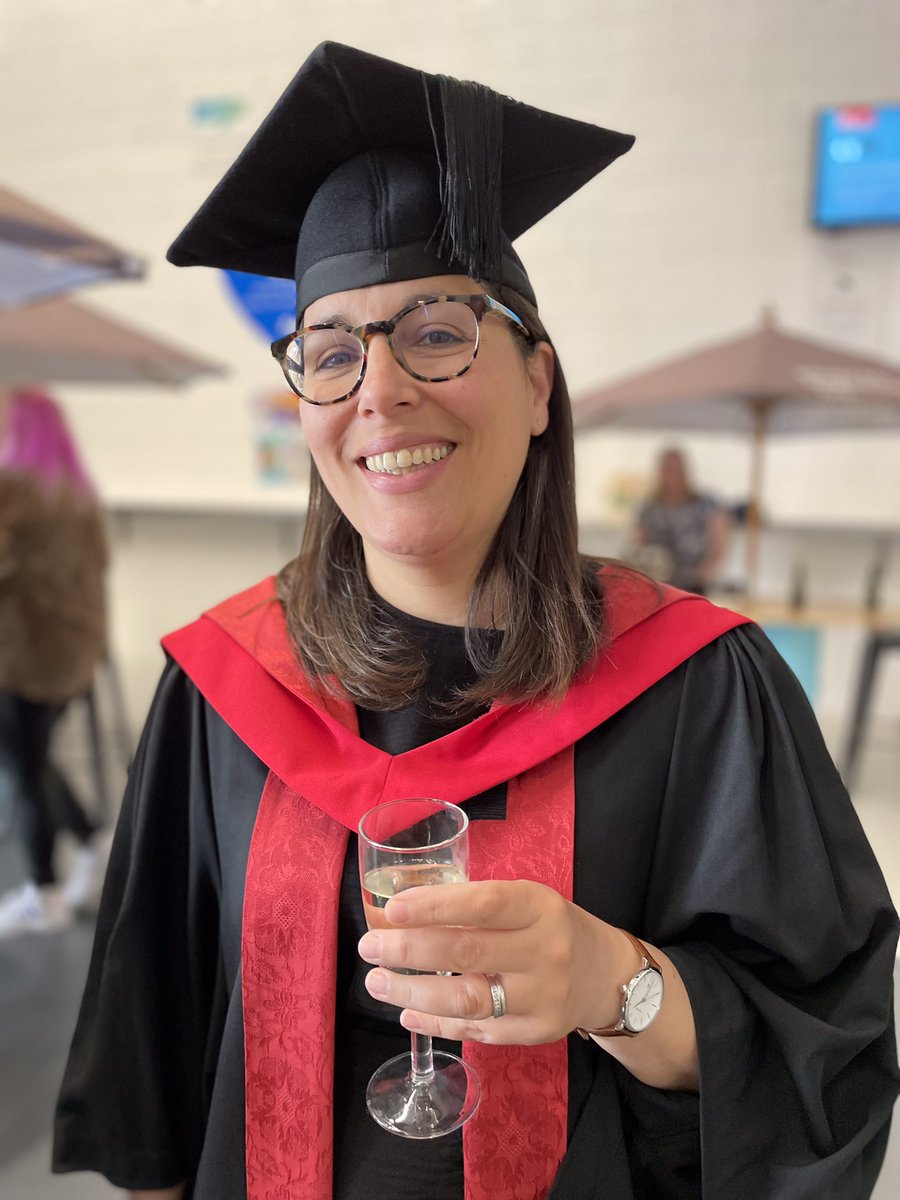 So this happened today - fantastic day celebrating my MSc with my family - lovely to catch up with some course mates and colleagues too. Cheers! #uwegraduation #teamuwe