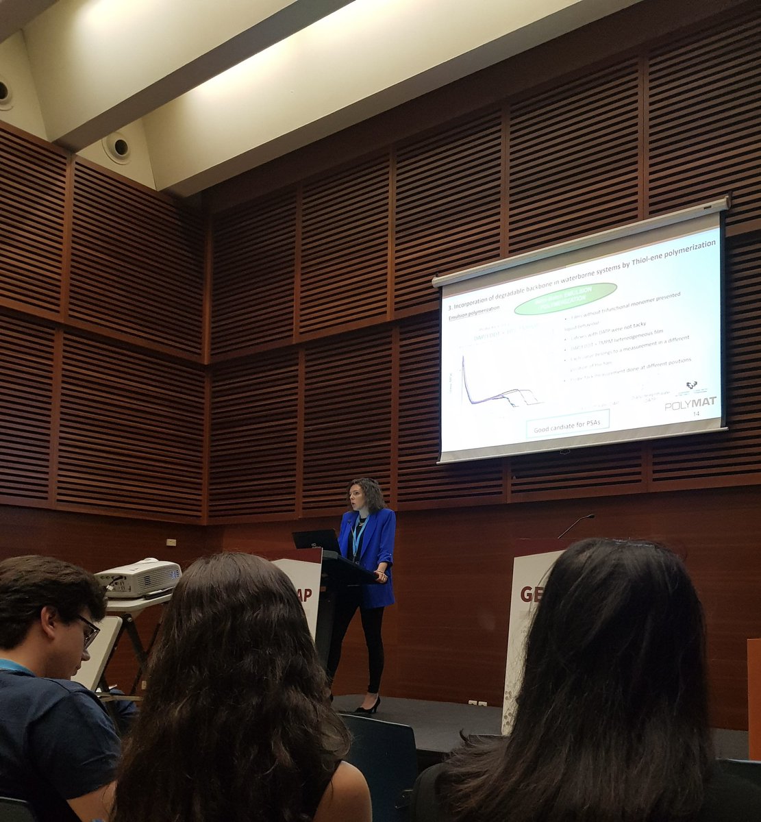 It has been a pleasure to present our latest results! @gepslap2022 <a href="/POLYMAT_BERC/">POLYMAT</a> <a href="/ehu_kimika/">Kimika Fakultatea UPV/EHU</a>