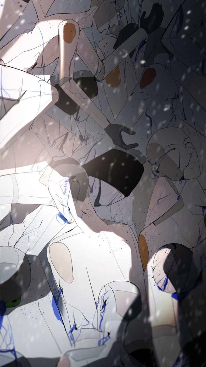 aeristheartist's tweet photo. Hello! I’m Aeris, the co-author of “Say Delta” with the amazing artist @xinbae_  
Our comic is a Sci-Fi thriller that explores what it means to be human in a world quickly filling with androids. 

https://t.co/uEsNCCn7PF https://t.co/aLYkQLMd67