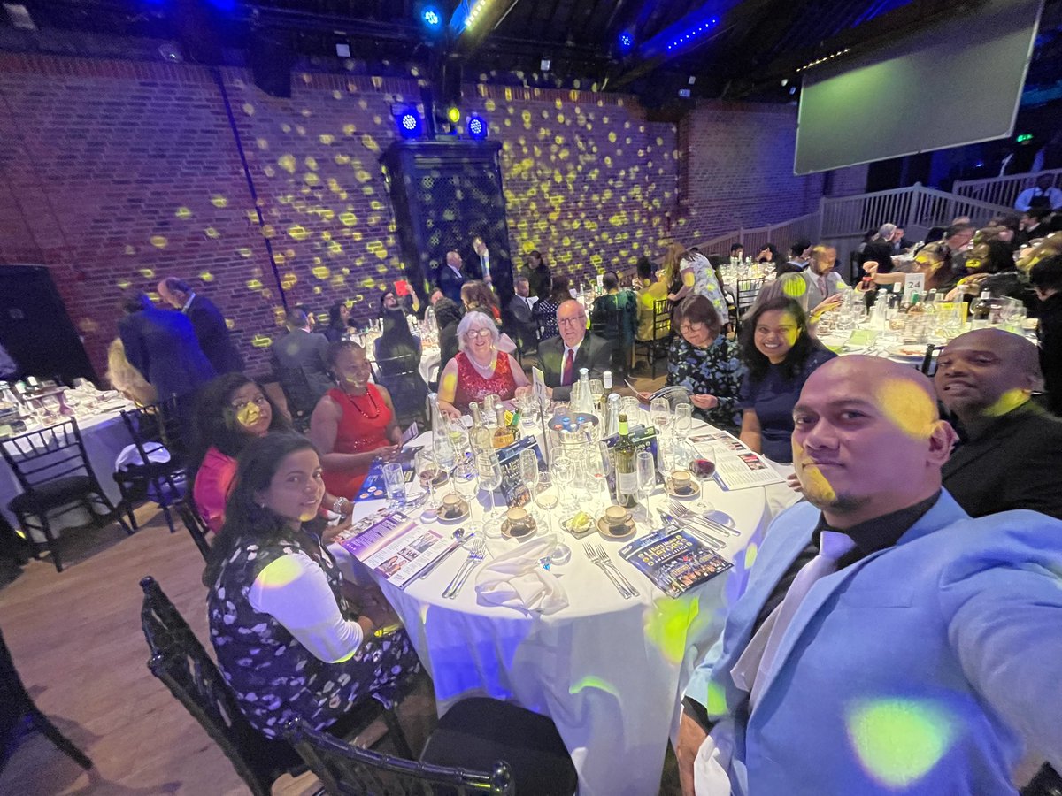 vinbc's tweet photo. Say hi to table 17 @ #bhheroes2022 https://t.co/q0jZlaqNA7
