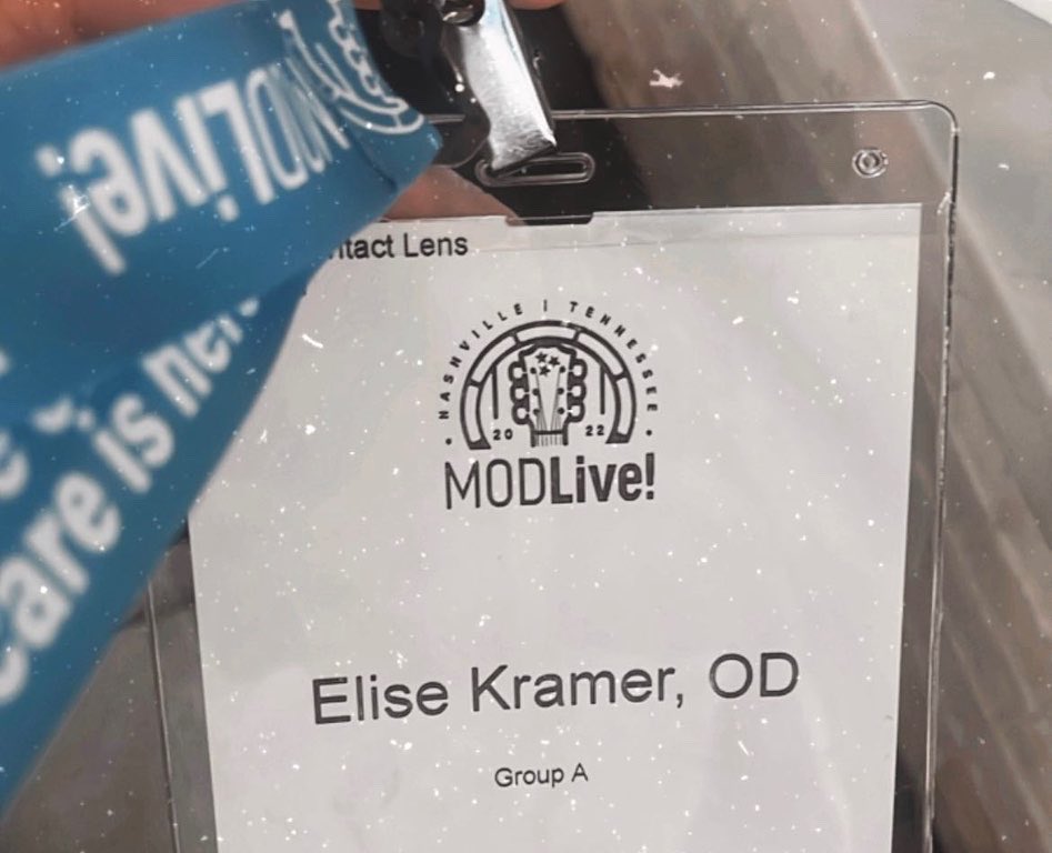 DrEliseKramer's tweet photo. Had a good time in Nashville for the #MODLive2022! Thank you @ModOptometry for the invitation https://t.co/0nAHvKUwBK