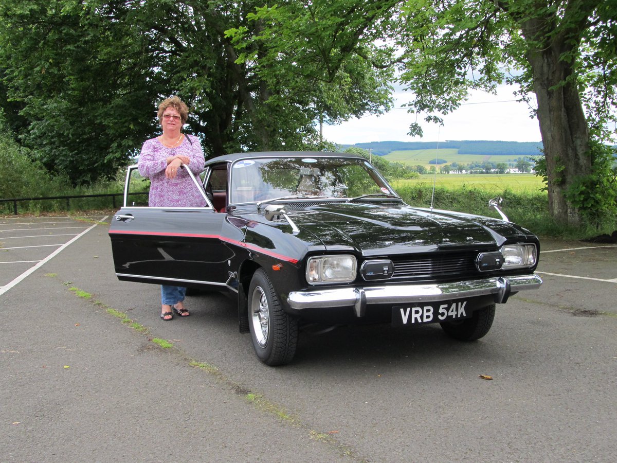 RetroFord_Mag's tweet photo. We're celebrating one of Ford’s rarest and most sought-after Mk1 Capri in our June issue. Very few are actually surviving .  
Make sure you read the full 9 page article by John Waide &amp; pics by owner Allan Jones.

#retrofordmagazine
#retroford
#ford
#fordcapri
#caprimk1
#monday https://t.co/0ozxYT1nQ6