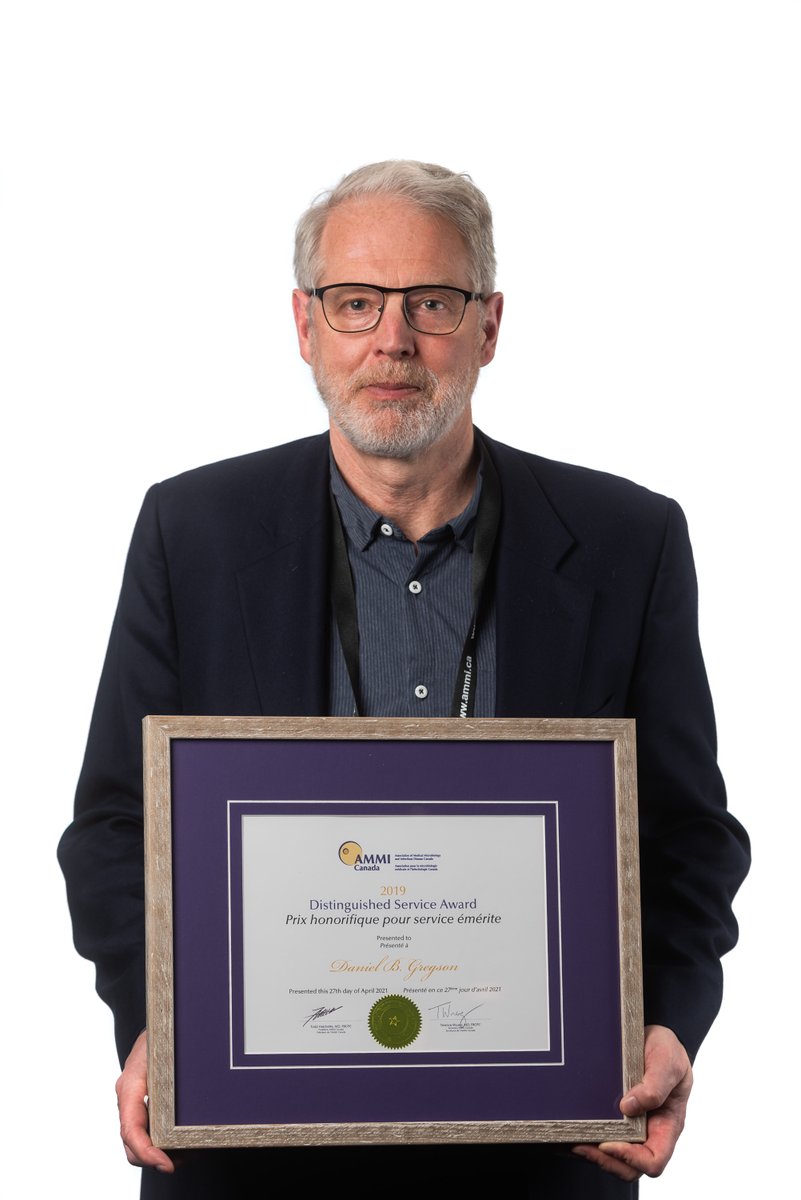 Congratulations to all AMMI Canada Merit Award winners! 
AMMI Canada Lifetime Achievement Award – Fiona Smaill &amp; Scott A. Halperin
AMMI Canada Distinguished Service Award – Geoffery Taylor &amp; Daniel B. Gregson
#MeritAwards #DistinguishedService #LifetimeAchievement  #AMMICanada
