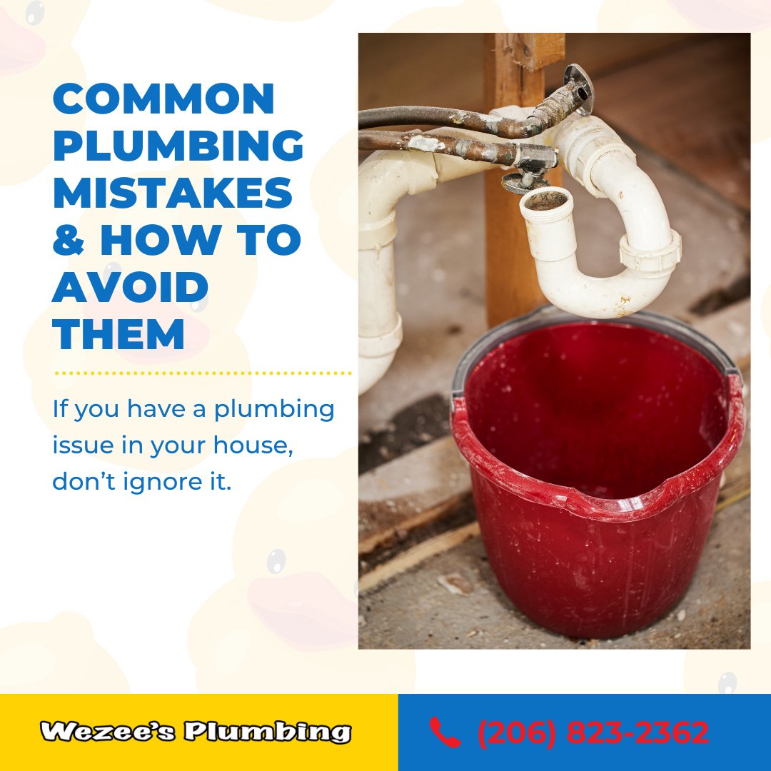 WezeesPlumbing's tweet photo. The most common plumbing issues include clogged drains, clogged toilets, leaky faucets, leaky pipes, water heater issues, low water pressure, and running toilets. Each of these require immediate attention!

Contact us today! https://t.co/EefyWDJpv2