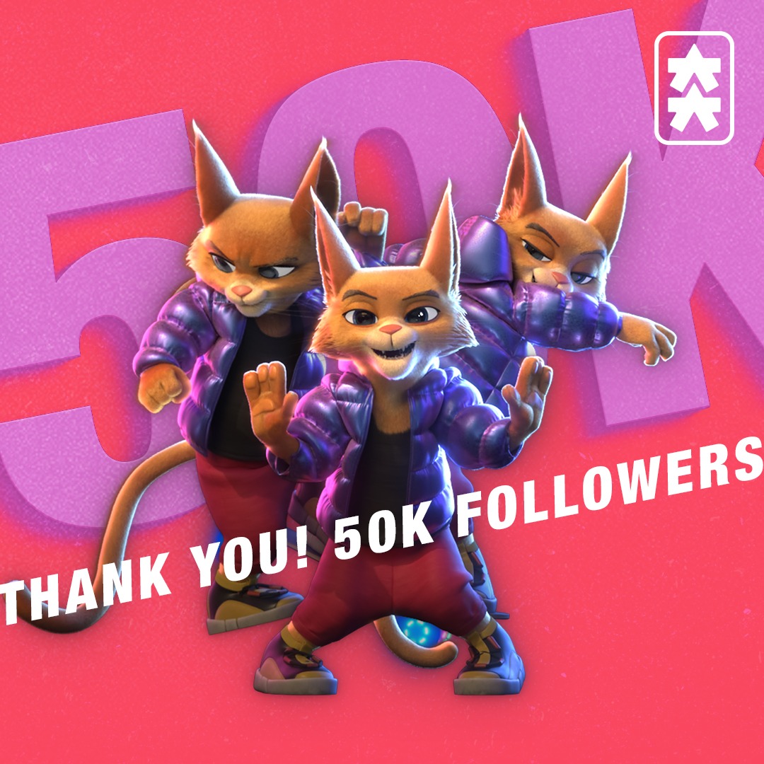 Move over rabbits. Nobody multiplies like a Kat. Thank you all for 50k! 😻