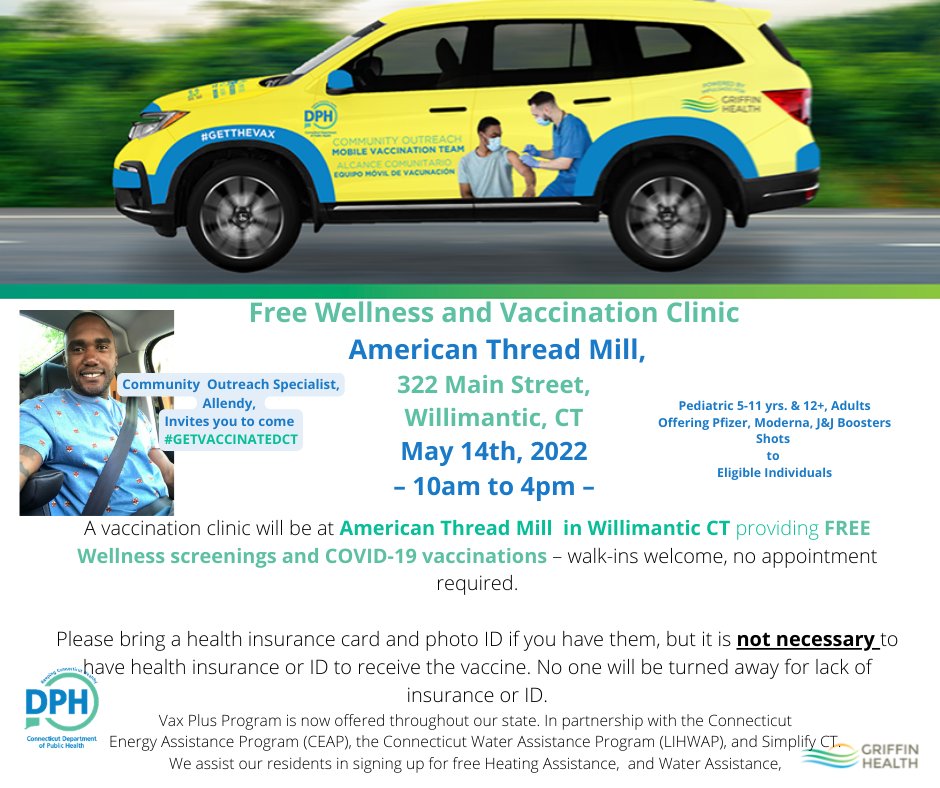 CT Public Health on Twitter "See our flyer here for more information