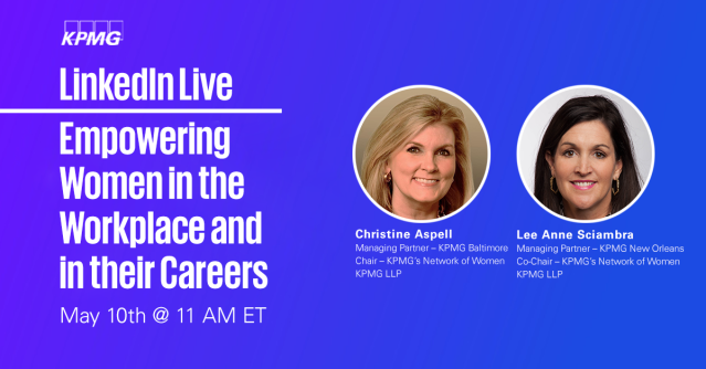 scotthornecomms's tweet photo. Looking forward to hearing career advice and insight from two women leaders at our firm, Christine Aspell and Lee Anne Sciambra, during their LinkedIn Live event this Tuesday, May 10th at 11 AM ET. Join us! https://t.co/r17BRmPLGO https://t.co/FrItvAPgVV
