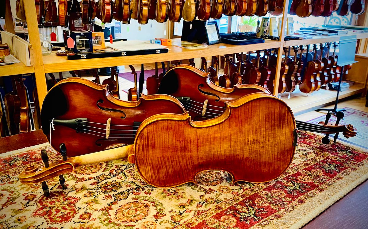 StLouisStrings's tweet photo. Here's just a couple of the beautiful violins in our shop right now (along with quality violas, cellos, double basses and accessories!). 

Come on in to one of our locations, we would love to assist you!

Learn more: https://t.co/x2zIOpDjW6

#stlmusic #stlstrings https://t.co/L64P0lIHX8