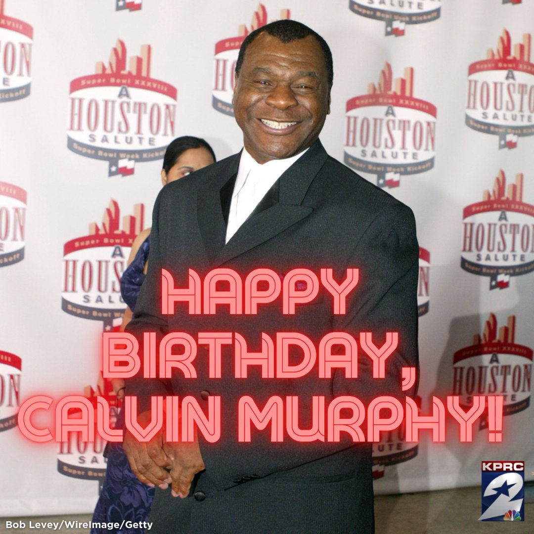 KPRC2's tweet photo. HAPPY BIRTHDAY, CALVIN MURPHY! 🚀🏀🎙✨

We hope today is a day that is as bright as your suits and your smile!!

#HappyBirthday #CalvinMurphy #HallofFamer #HoustonRockets #Houstonicons #Houstonlegends #Houston #HTX #NBA #KPRC2 https://t.co/AFobgEix6W