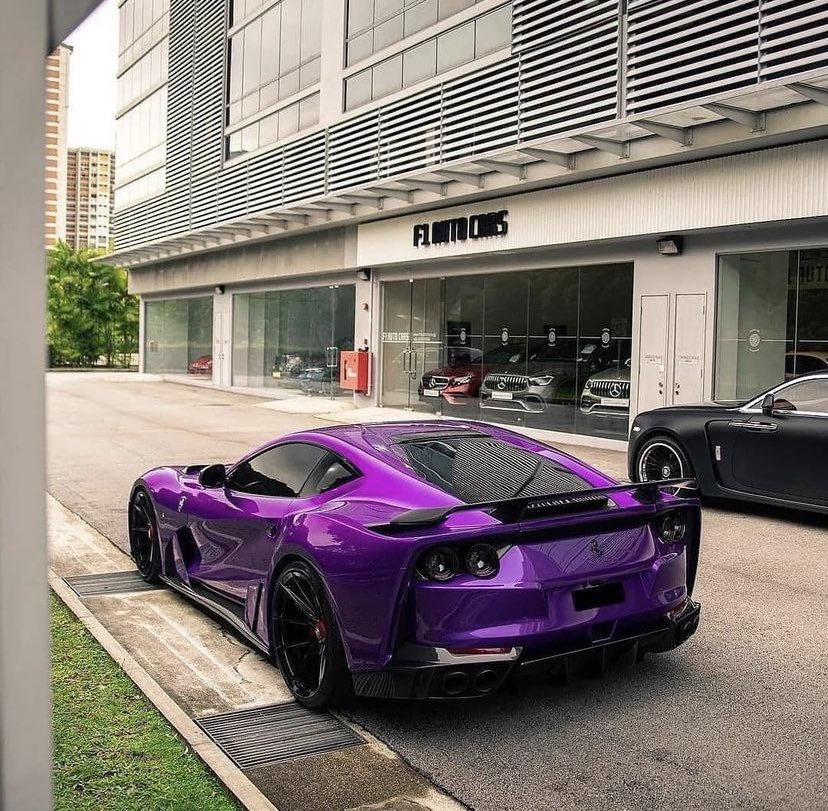 Carziwant's tweet photo. Ever seen a purple 812? https://t.co/yv6IWGrAkz