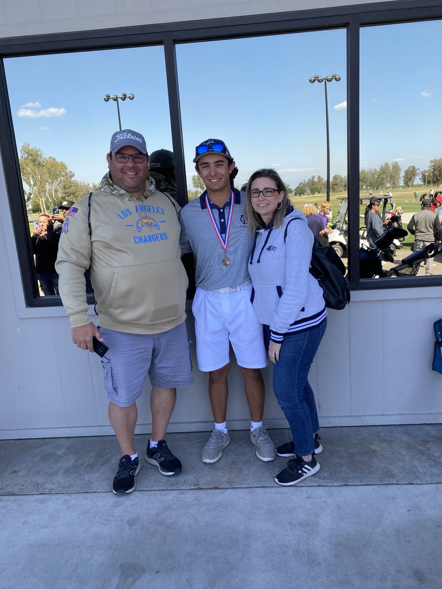 Central Section ( Valley Championship) Qualifiers !  These 3 punched their ticket into next week!  Logan Capshew (78) 6th, Eddie Pecina (83) 12th, &amp; Ben Sebilian (79) 7th at Tulare Golf Course Area Tourney.  Pressure filled round… these guys handled it!! So happy for them!!