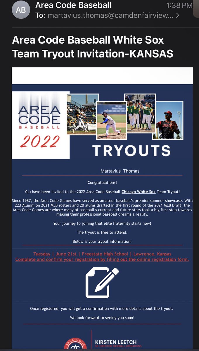 Thank you for a chance to compete in Area Code again this summer! @ACBaseballGames <a href="/whitesox/">Chicago White Sox</a> <a href="/AR_Sticks/">Sticks Baseball</a>