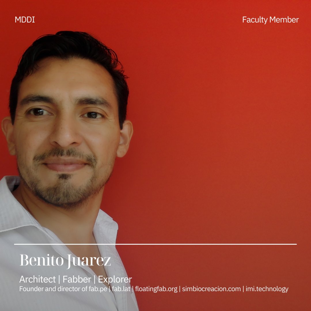 fabcityglobal's tweet photo. MDDI Presents ✨ The Faculty
Marion Real @fablabbcn and Benito Juarez @fablatam
💪💪Learn more about the program at https://t.co/dVfMD10Knf 💥Apply Now https://t.co/Or6gfgBPQC #FabCity #MDDI #DistributedDesign https://t.co/4dBfOBjRkH