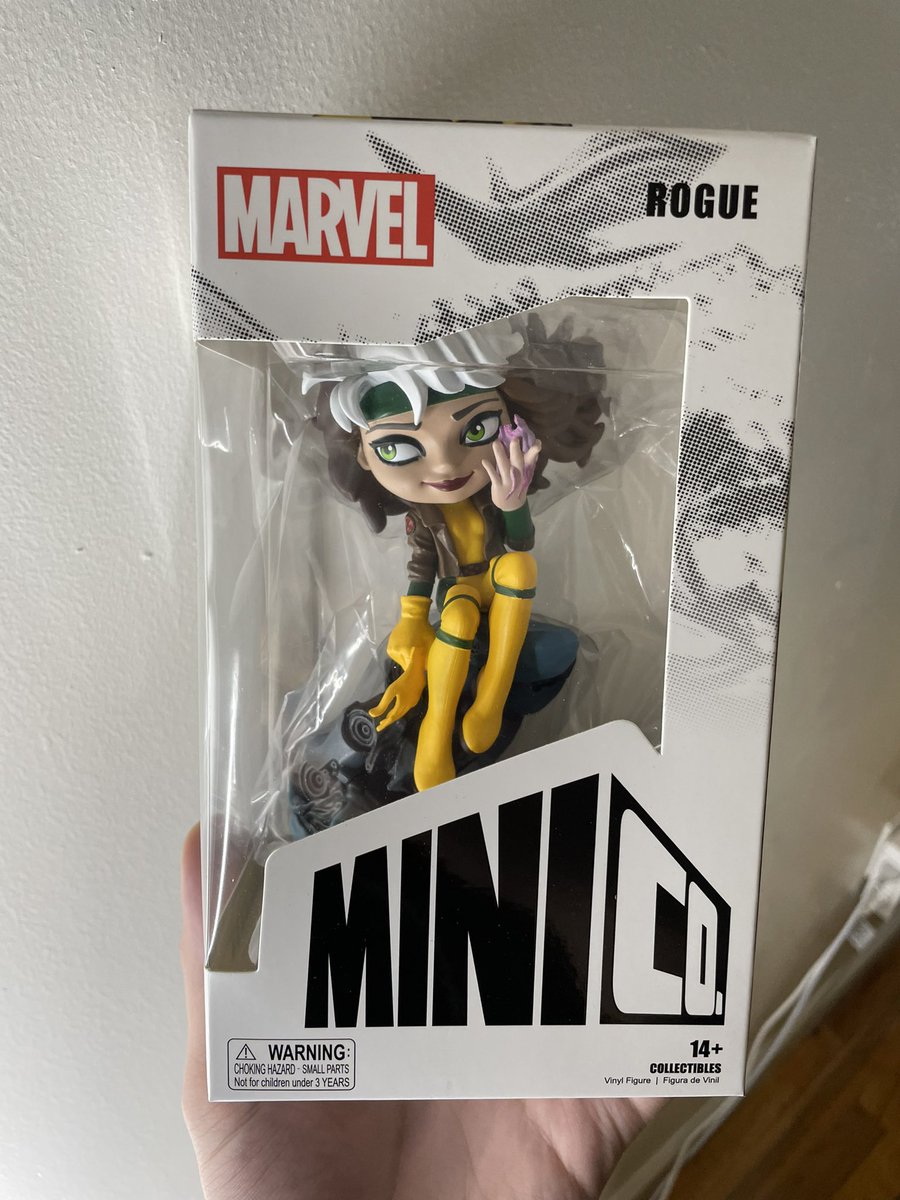 BabeBro's tweet photo. Thank you @collectsideshow for my new Rogue Mini Co. 🤗 #Rogue #RogueFan 💚💛 https://t.co/E2cnxytyvi
