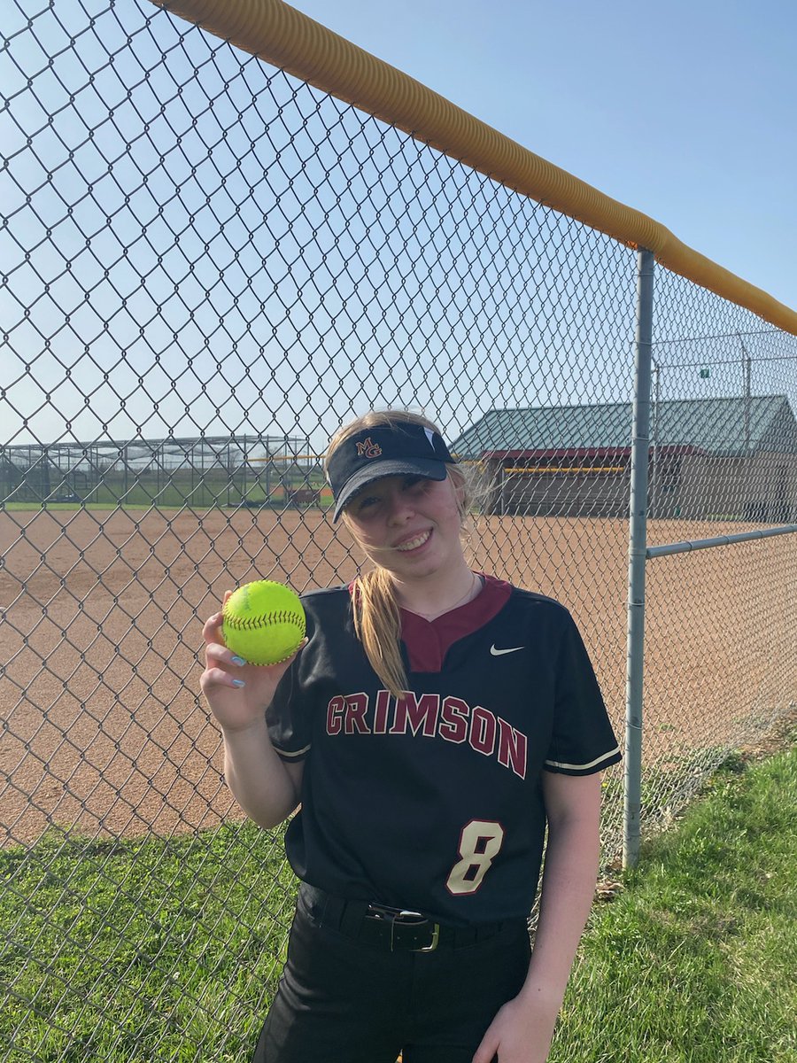 Crimson JV softball gets rained out leading Centennial 6-1 in the 3rd inning.  <a href="/HansenTarin/">Tarin Hansen</a> with a 2R HR.  Congrats and hard work pays off!  The team is coming together, executing offense and defense,and being great teammates! <a href="/CoachKoltes/">Maple Grove Softball Boosters</a> <a href="/MGActivities/">Crimson Activities</a> #proudcoach #FearTheLeaf