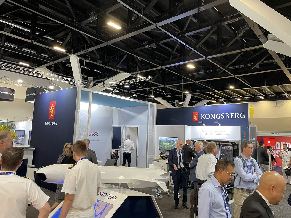 We are back at #indopacific2022 in Sydney this week. Great to finally meet up with friends, colleagues and partners again! <a href="/kongsbergasa/">KONGSBERG</a>