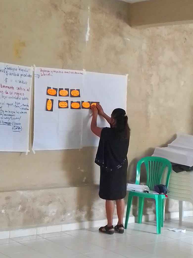MISOCA_AC's tweet photo. Continuamos capacitando a las auxiliares de salud sobre el municipio de Yaonahuac, sobre la importancia del ahorro; en esta ocasión abordamos la relevancia de la autonomía económica en las mujeres. https://t.co/v6AFO4GlgN