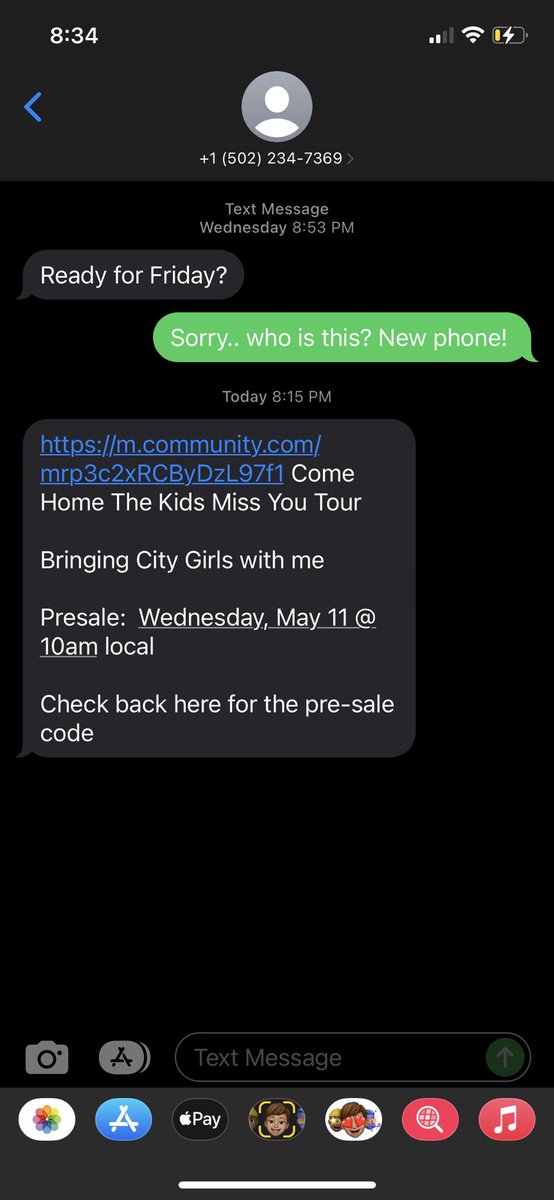 pattyhynd's tweet photo. When you forgot you signed up for Jack Harlow’s subscription texts I am literally dying hahahaha https://t.co/NMk409lhAz