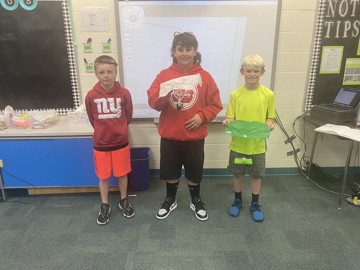 mrs_hatfield5's tweet photo. Parachuting medalists! @NREVSD_Monroe @NREVSD #STEMeducation https://t.co/kY5NKOjn55