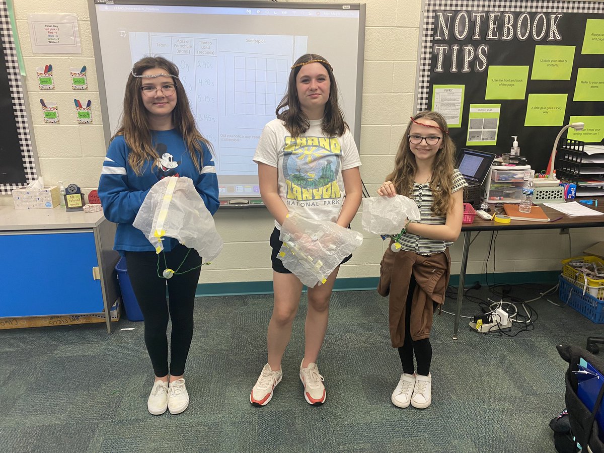 mrs_hatfield5's tweet photo. Parachuting medalists! @NREVSD_Monroe @NREVSD #STEMeducation https://t.co/kY5NKOjn55