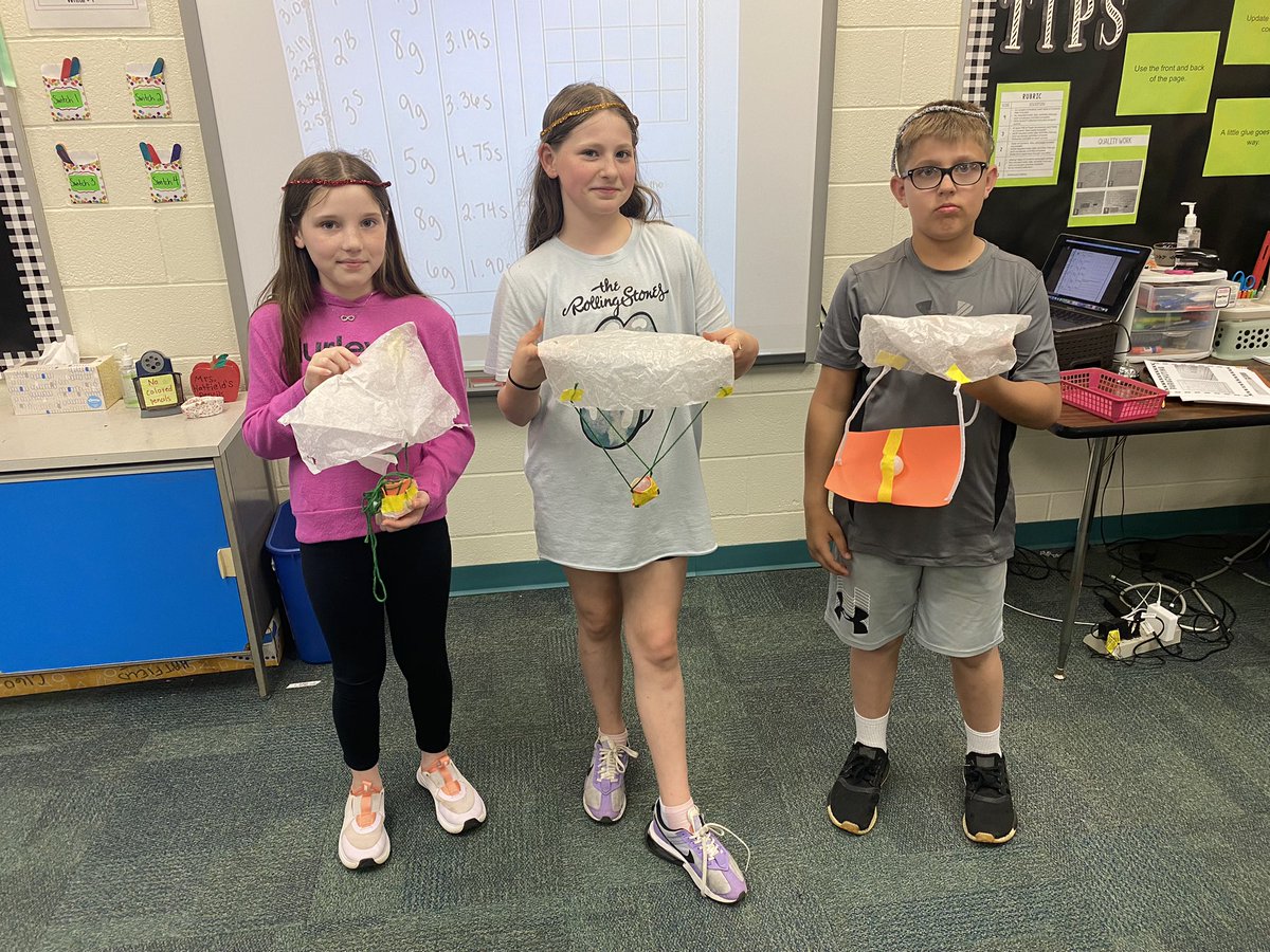 mrs_hatfield5's tweet photo. Parachuting medalists! @NREVSD_Monroe @NREVSD #STEMeducation https://t.co/kY5NKOjn55