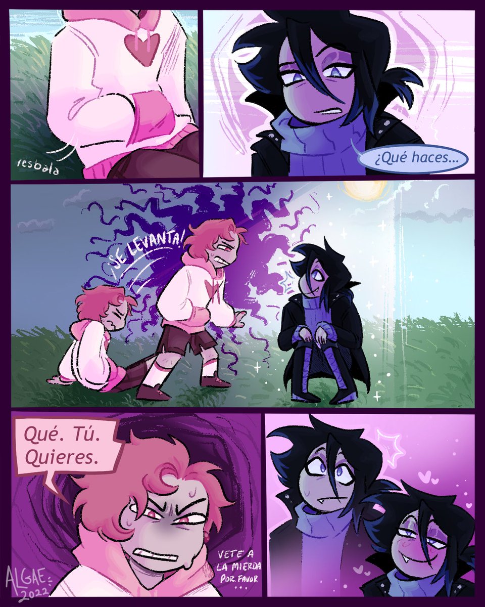 ALGnsfw's tweet photo. ¿Te Conozco? (2/4)
#HelloMyLove #HML #HMLespañol #HelloMyLoveComic #HMLyb #HMLal #HMLalgae https://t.co/jYywbdvRBw