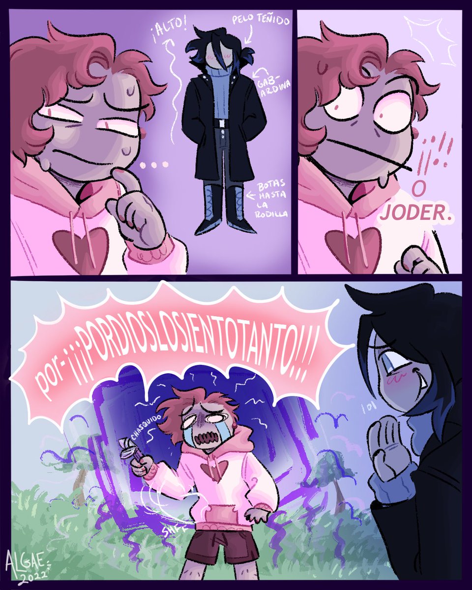 ALGnsfw's tweet photo. ¿Te Conozco? (3/4)
#HelloMyLove #HML #HMLespañol #HelloMyLoveComic #HMLyb #HMLal #HMLalgae https://t.co/PM1VPhZX7q