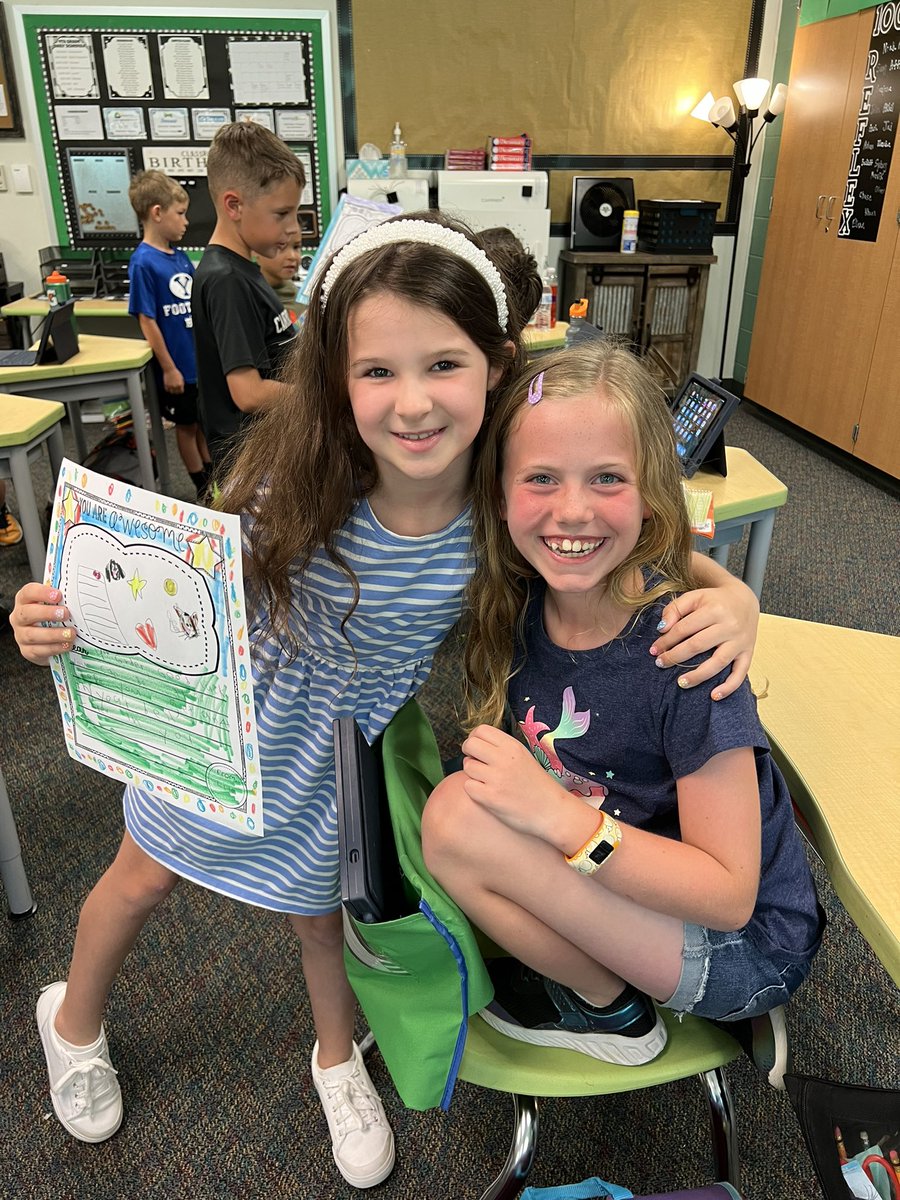 dragonfirsties's tweet photo. Today we wrote and delivered good luck letters to some of our fabulous fourth graders!! They’re going to rock the STAAR! 🤩🤩 @MagersJill @jpeterson1118 @WGESdragons https://t.co/EpgDb5XXfK